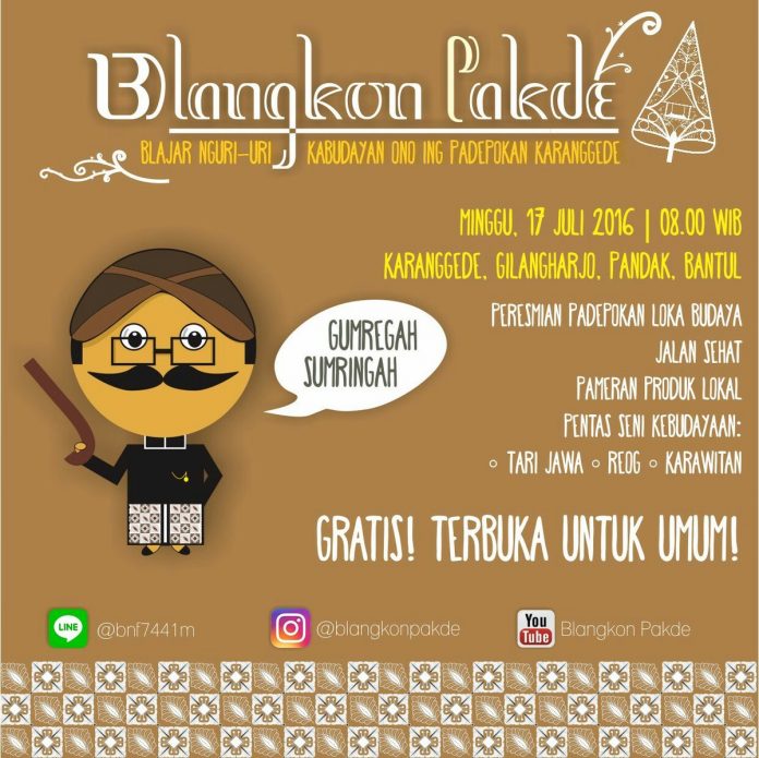 blangkon pakde