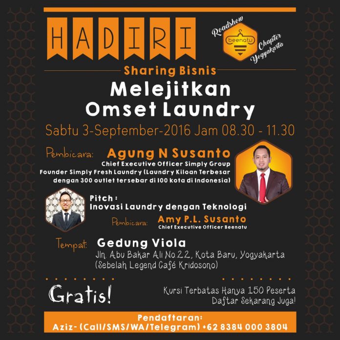 Seminar Melejitkan Omset Laundry