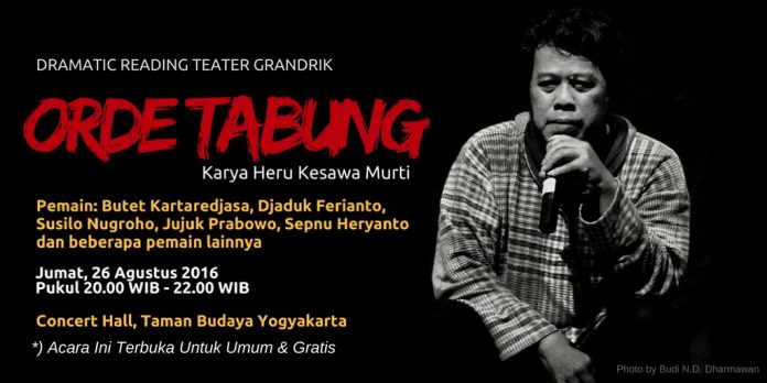 dramatic reading teater gandrik