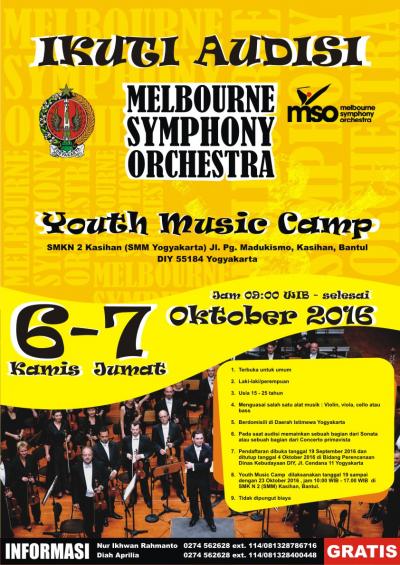 Ikuti Audisi Melbourne Symphony