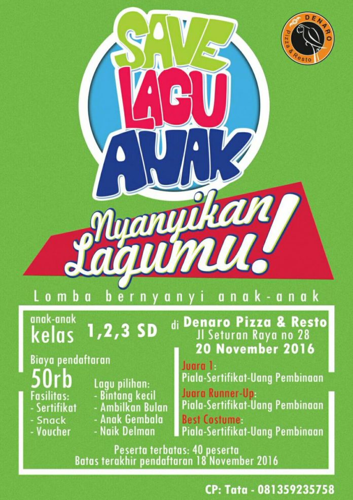 save lagu anak