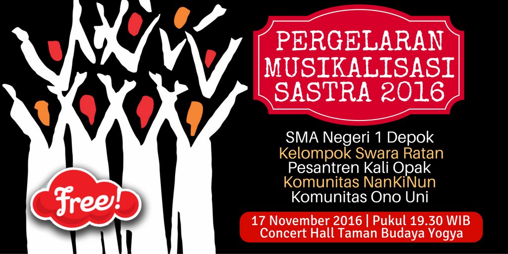 pergelaran musikalisasi sastra