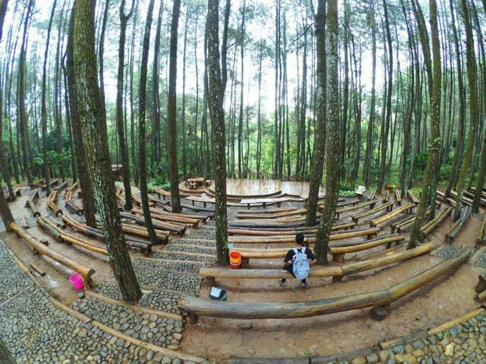 panggung kesenian hutan pinus mangunan