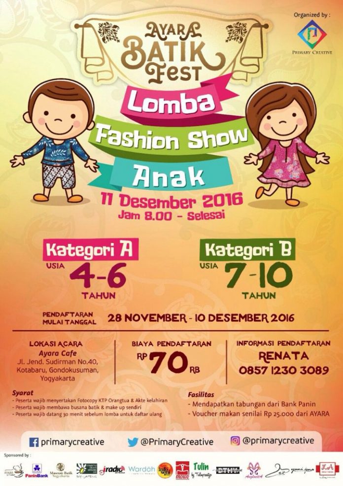 lomba fashion show anak