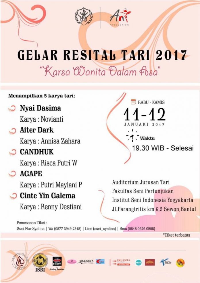 Gelar Resital Tari