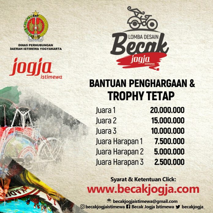 lomba desain becak