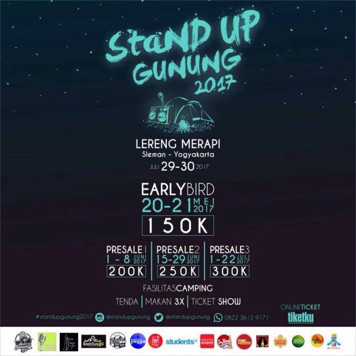 Stand up gunung