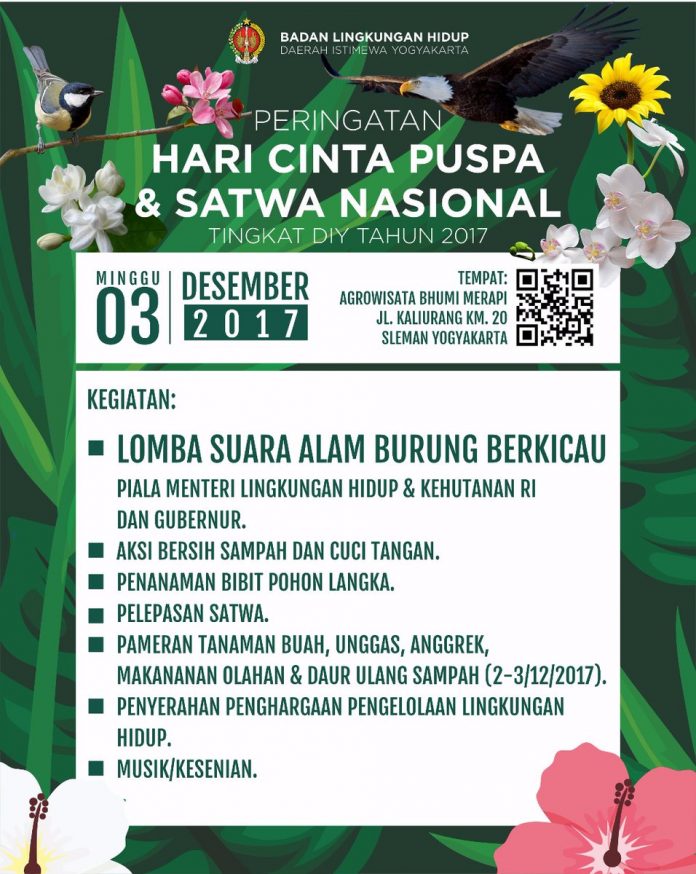 hari cinta puspa & satwa nasional