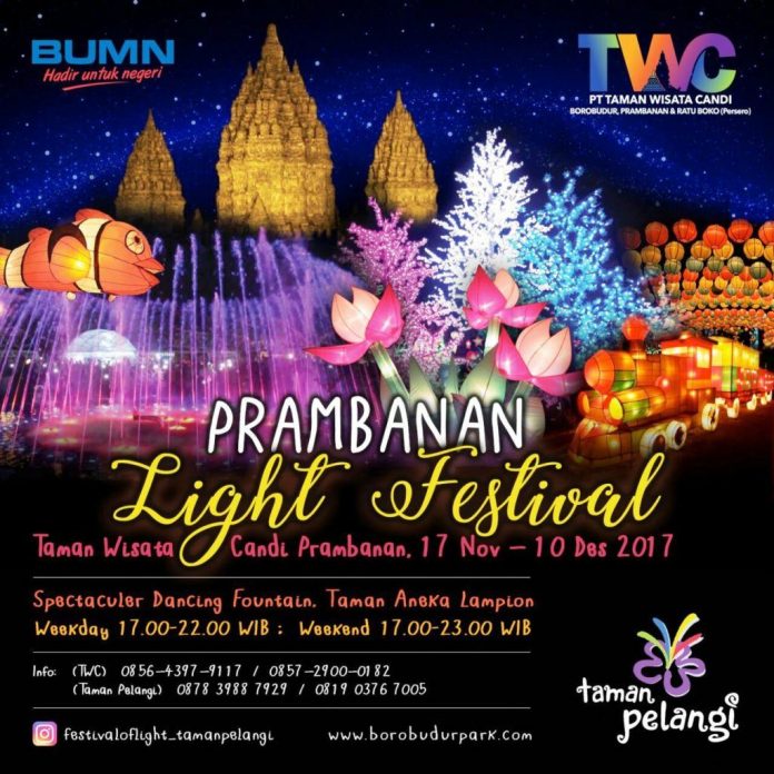 prambanan light festival