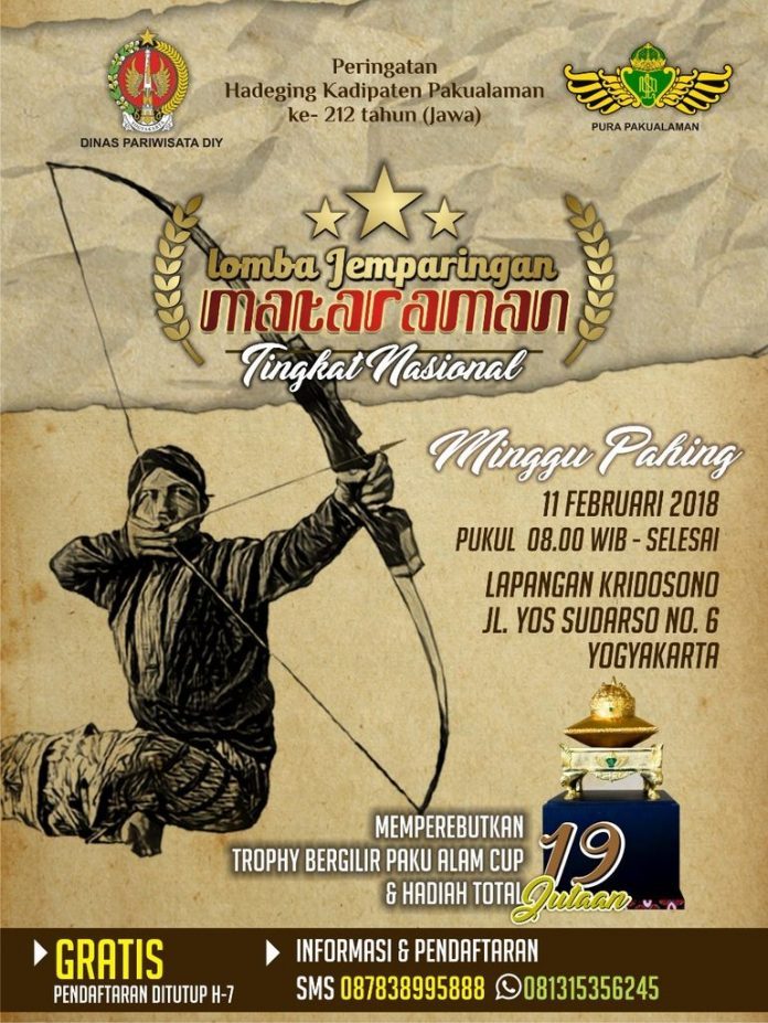 lomba jemparingan mataram