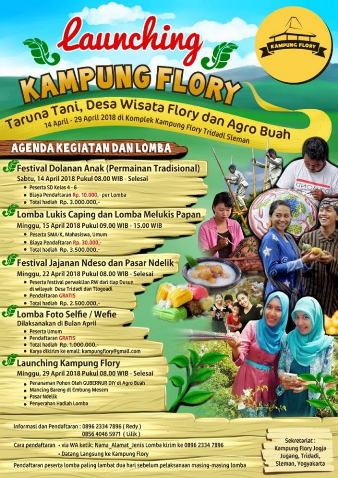 launching kampung flory