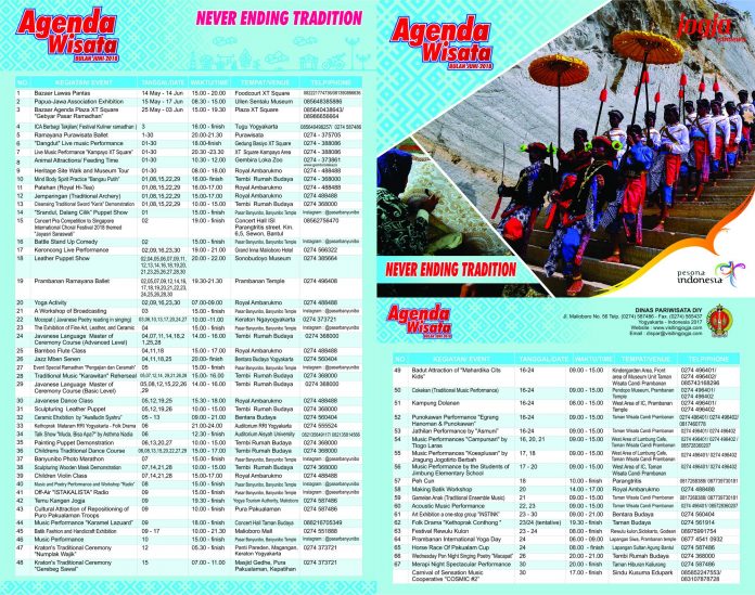 Agenda Wisata