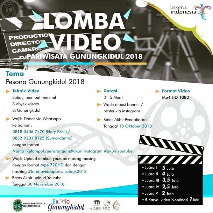 Lomba Video Pariwisata Gunungkidul