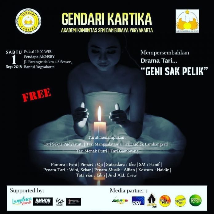 Drama Tari 'Geni Sak Pelik'