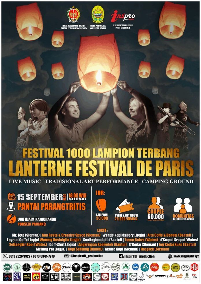 festival 1000 lampion terbang