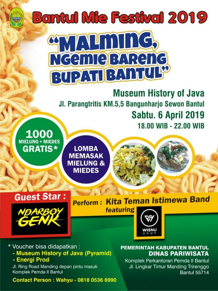 Bantul Mie Festival 2019