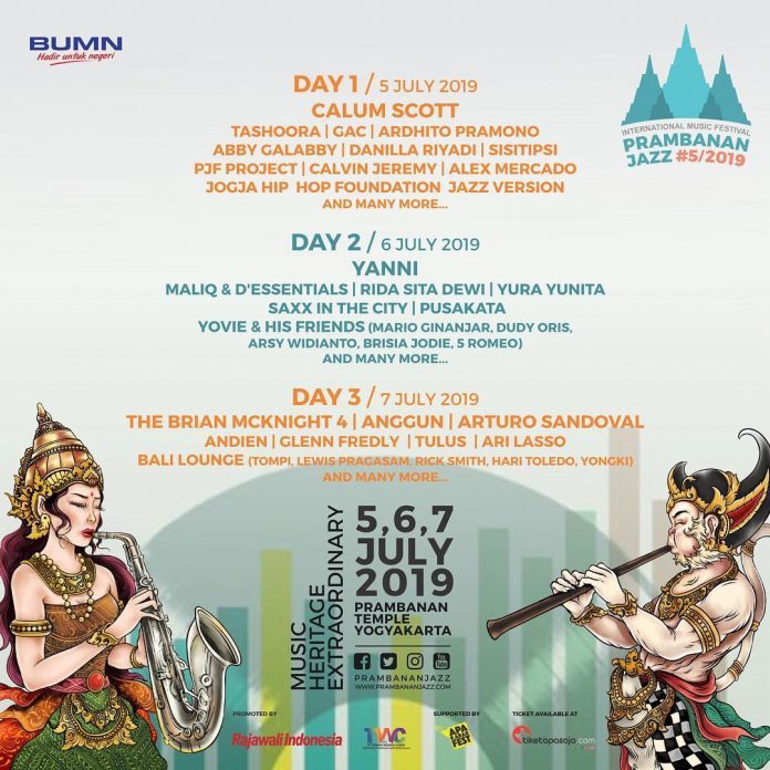 Prambanan Jazz #5 | 2019