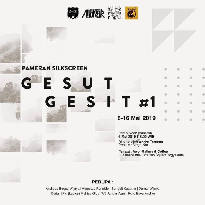 Pameran Silkscreen Gesut Gesit #1