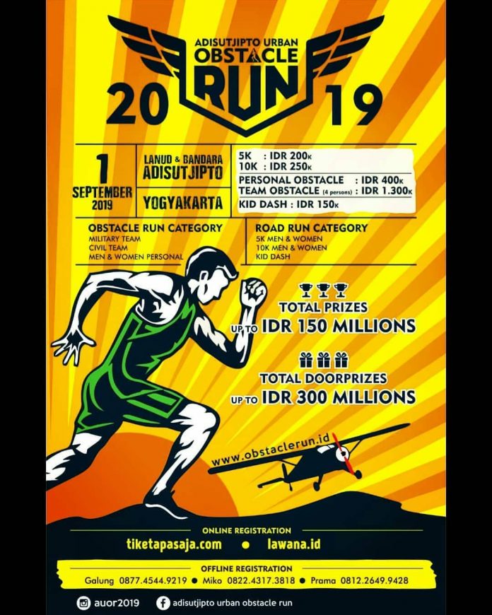 Adisutjipto Urban Obstacle Run 2019