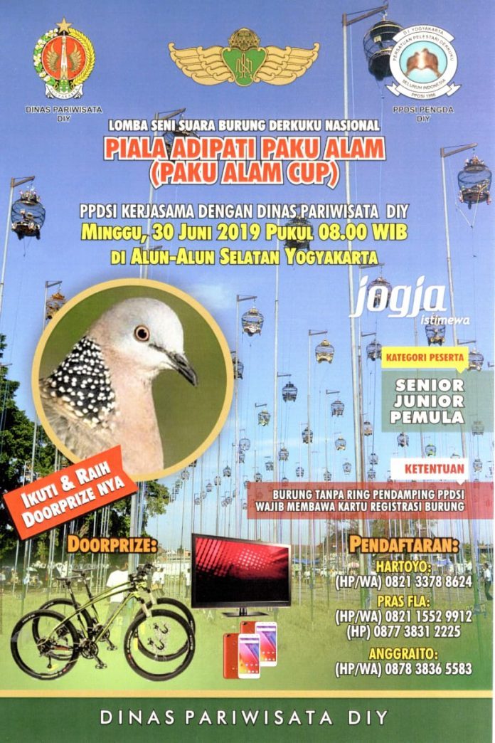 Lomba Seni Suara Burung Derkuku Nasional