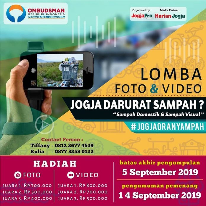 Lomba Foto & Video Jogja Darurat Sampah