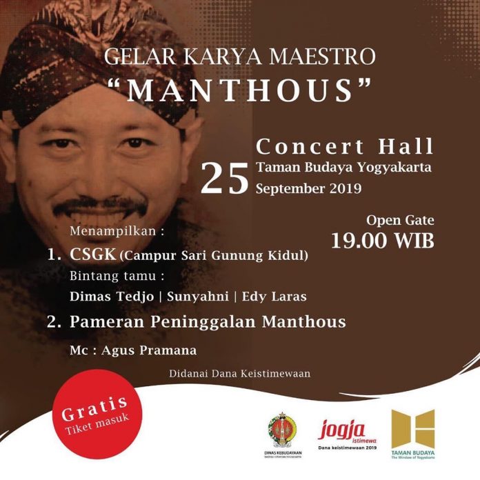 Gelar Karya Maestro “MANTHOUS”