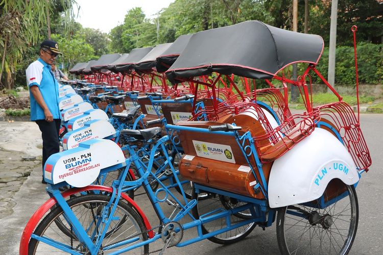 Begini Spesifikasi Lengkap Becak Listrik Jogja yang Bakal Diproduksi