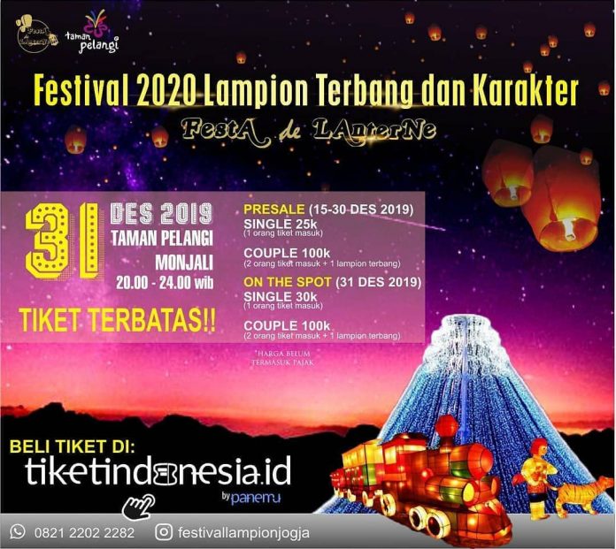 Festival 2020 Lampion Terbang dan Karakter