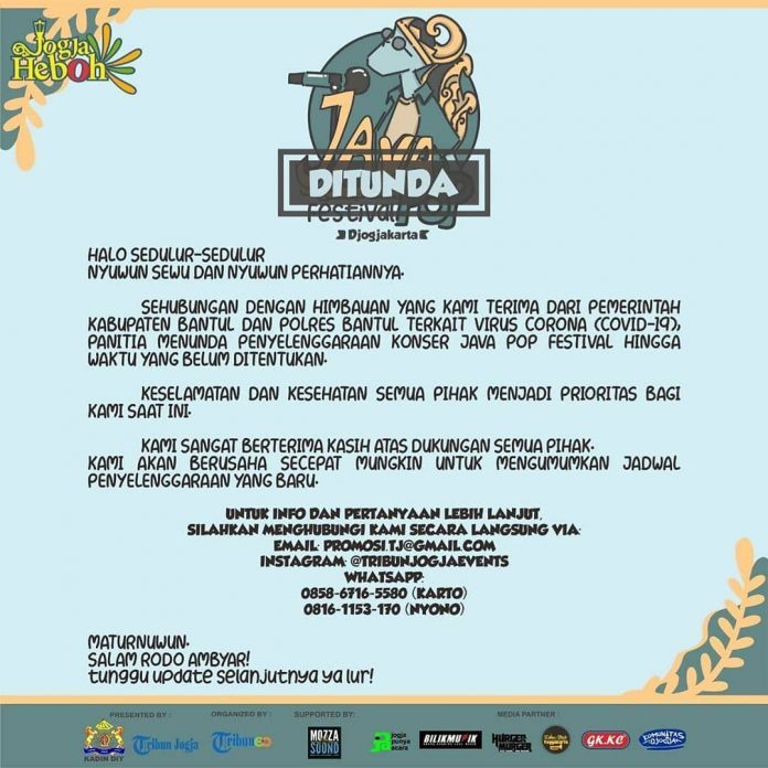 Penundaan Java Pop Festival